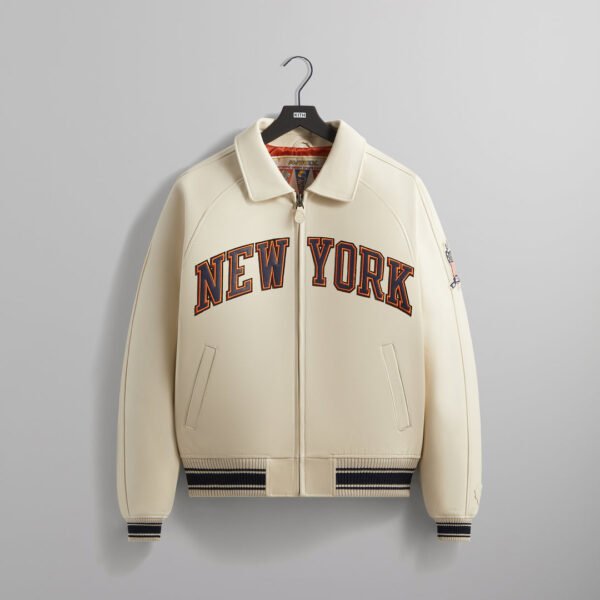 Kith AVIREX for the New York Knicks Sandrift Icon Jacket 1