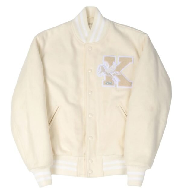 Kith Golden Bear Wool Varsity Jacket 1