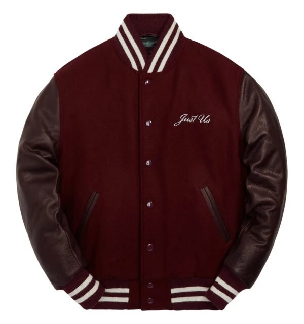 Kith for Golden Bear Varsity Jacket Maroon 1