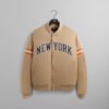 Kith for the New York Knicks Wings Stock Satin Bomber Jacket 1