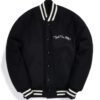 Kith x Looney Tunes Golden Bear Varsity Jacket Black 1