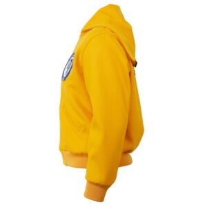 Los Angeles Rams 1950 Authentic Gold Wool jacket With Hood 6