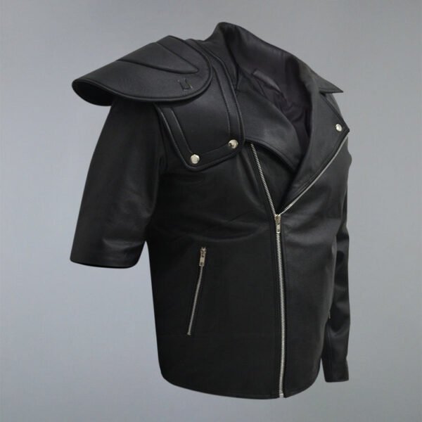 Mad Max 2 The Road Warrior Biker Leather Jacket Black 1