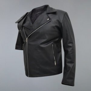 Mad Max 2 The Road Warrior Biker Leather Jacket Black 2