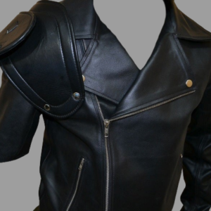 Mad Max 2 The Road Warrior Biker Leather Jacket Black 3