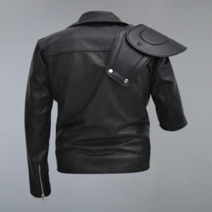 Mad Max 2 The Road Warrior Biker Leather Jacket Black 4