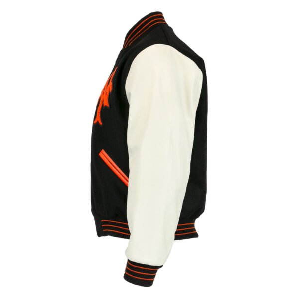New York Giants 1951 Authentic Wool Varsity Jacket Black 2