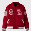 OVO Stanford Campus Red Varsity Jacket 1
