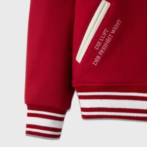 OVO Stanford Campus Red Varsity Jacket 3