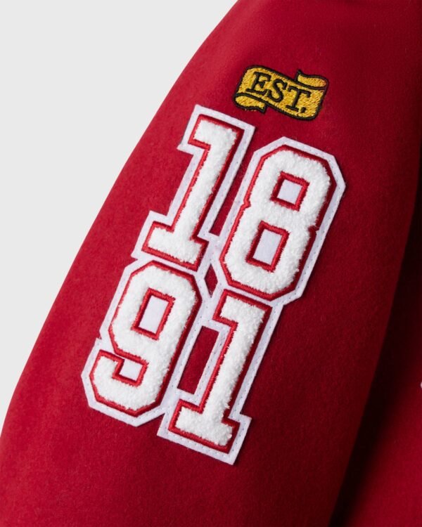 OVO Stanford Campus Red Varsity Jacket 5