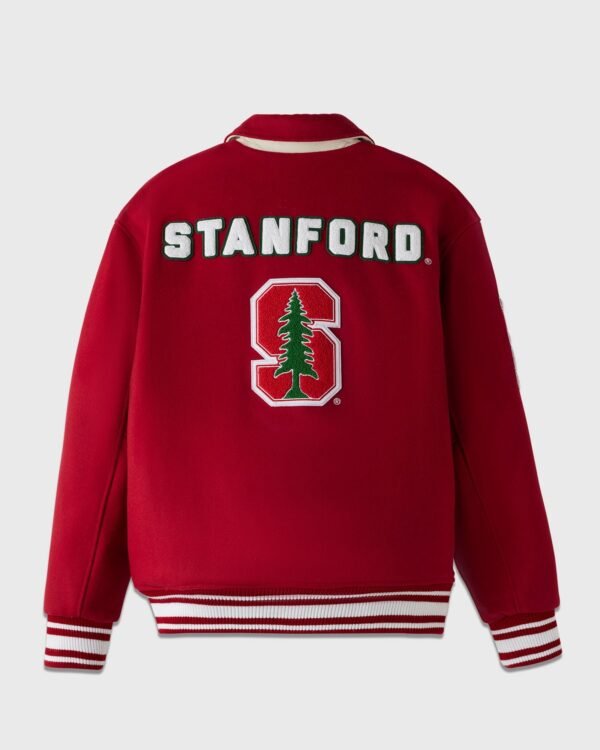 OVO Stanford Campus Red Varsity Jacket 7