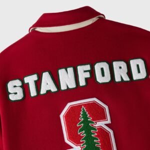 OVO Stanford Campus Red Varsity Jacket 8
