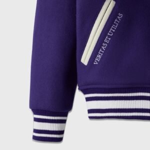 OVO Western Campus Purple Varsity Jacket 6