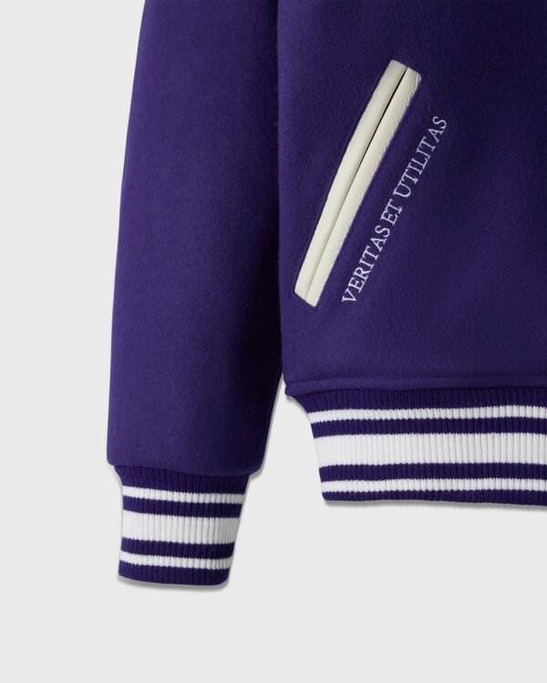 OVO Western Campus Purple Varsity Jacket 6