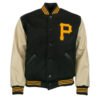 Pittsburgh Pirates 1960 Authentic Varsity Jacket Black 1