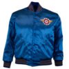 Seattle Pilots 1969 Authentic Satin Bomber Jacket Royal Blue 1