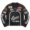 Supreme Vanson Leather Star Jacket Black 1