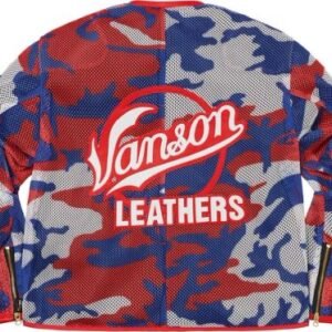 Supreme Vanson Leathers Cordura Mesh Jacket Colorblock 2