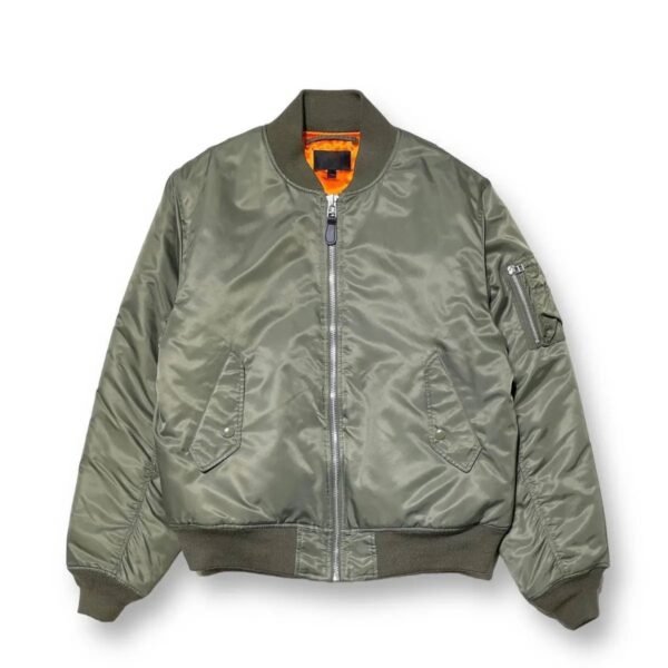 FW20 Stussy x Comme des Garcons CDG 40th Anniversary MA 1 Green Bomber Jacket 2
