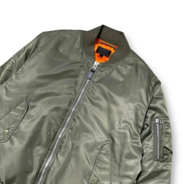 FW20 Stussy x Comme des Garcons CDG 40th Anniversary MA 1 Green Bomber Jacket 3